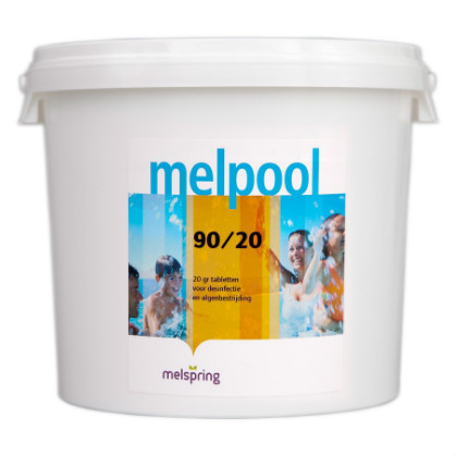 Melpool chloortabletten 90/20 - 5 kg MELPOOL90205KG